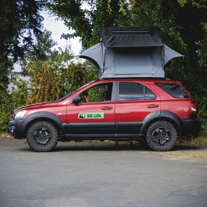 Namiot dachowy Wild Camp Ohio 180 szary | Szekla4x4