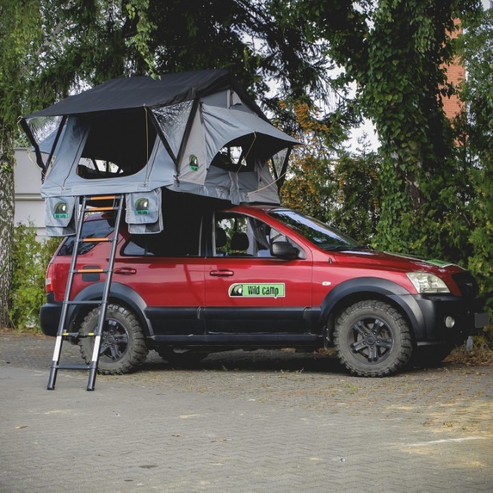 Namiot dachowy Wild Camp Ohio 180 szary | Szekla4x4
