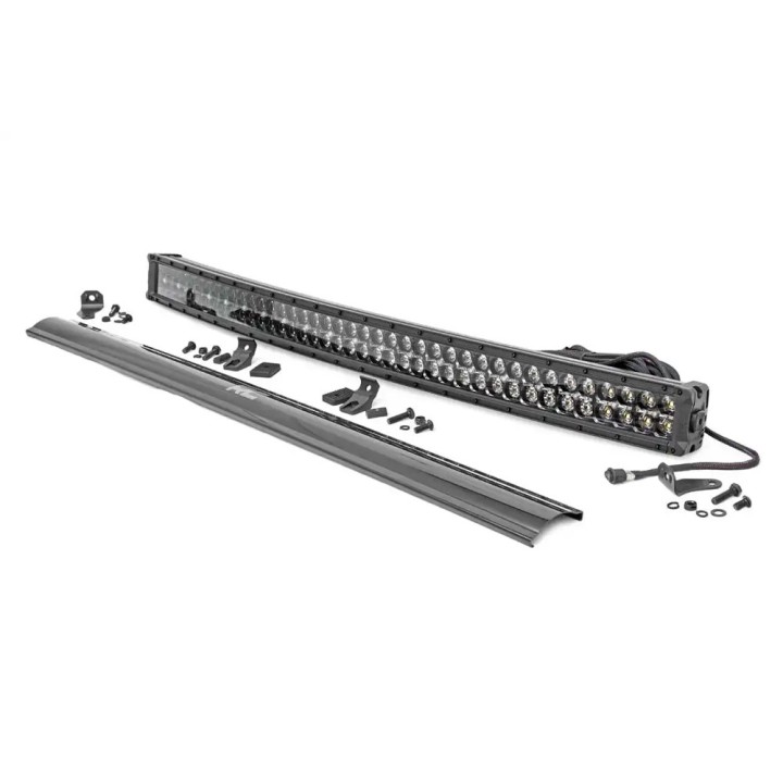 Listwa LED 40" podwójna zakrzywiona white DRL spot/flood Rough Country Black Series