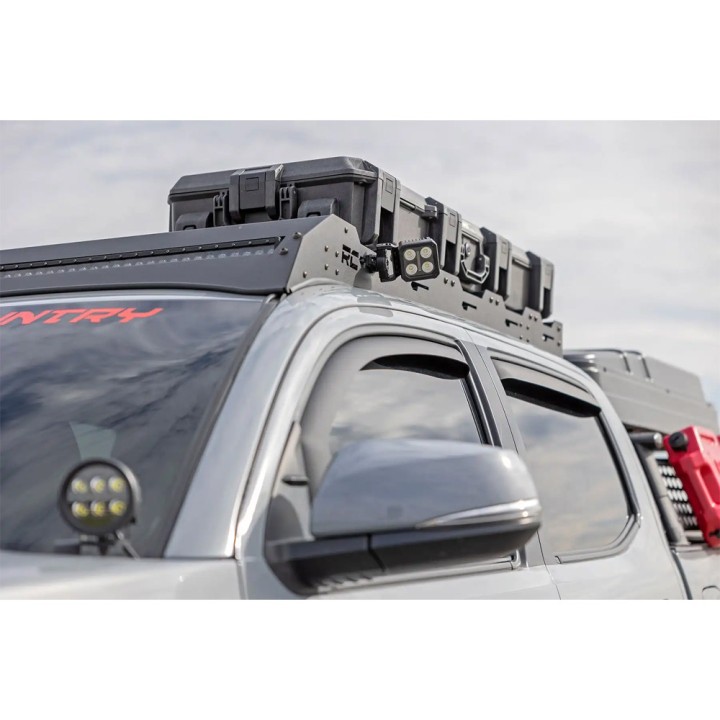 Lampy LED 2" kwadratowe Rough Country Black Series