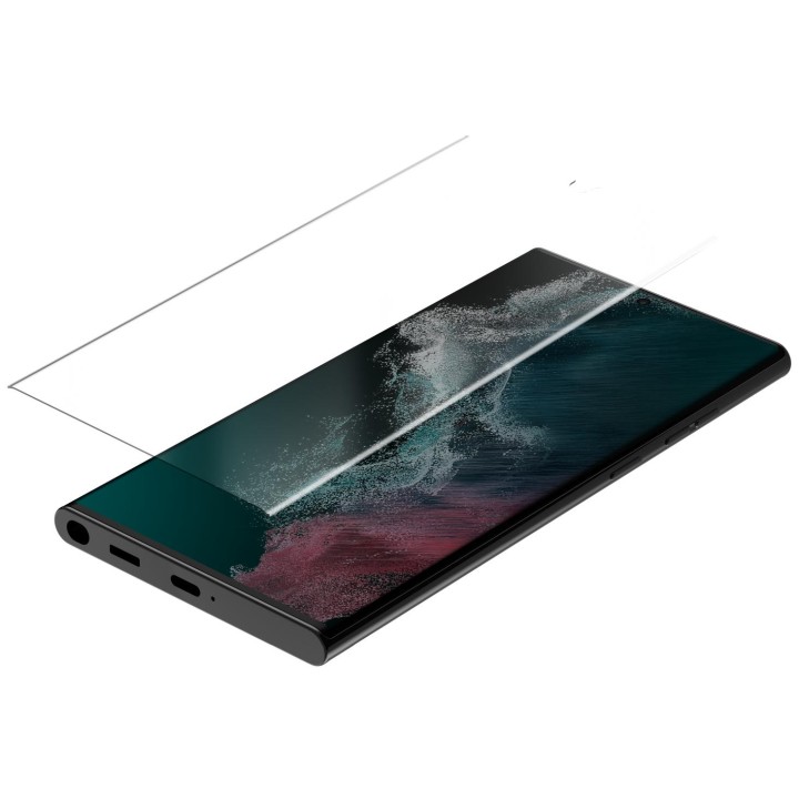 Folia ochronna TPU wyświetlacza Quad Lock - Samsung Galaxy S22 Ultra - Twin Pack