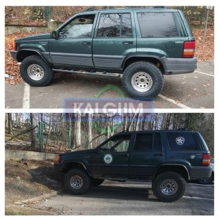 Podkładki sprężyn Jeep Cherokee ZJ / Wrangler TJ + 5 cm