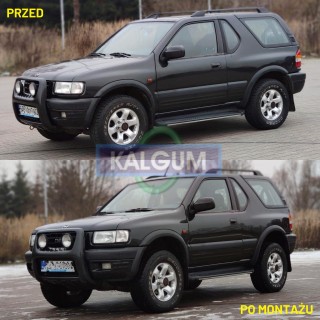 Podkładki sprężyn Opel Frontera B / Isuzu Trooper II + 4 cm