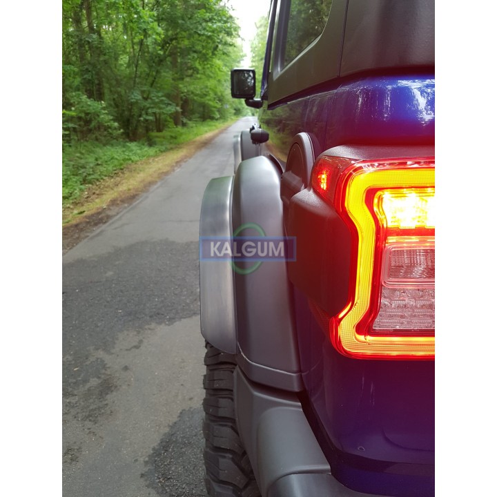 Poszerzenia nadkoli +65 mm dedykowane do Jeep Wrangler JL 2018 EU
