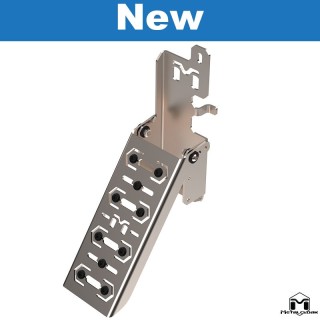 Podnóżek Stainless Steel Dead Pedal Jeep Wrangler JL JLU JT Gladiator