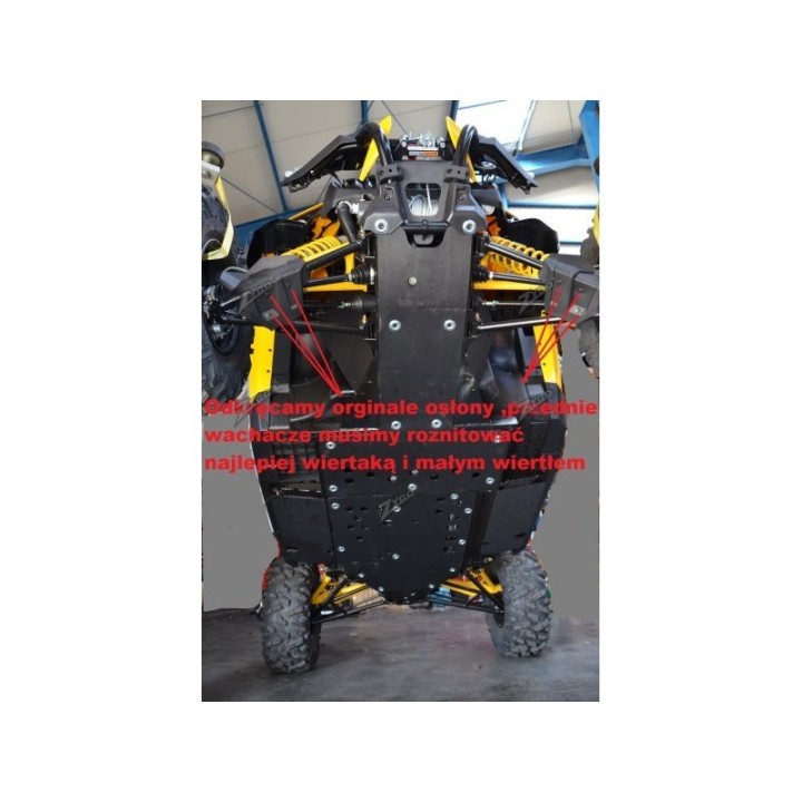 Osłony Polaris RZR 1000 Zygo Osłony Aluminiowe - ujęcie 2