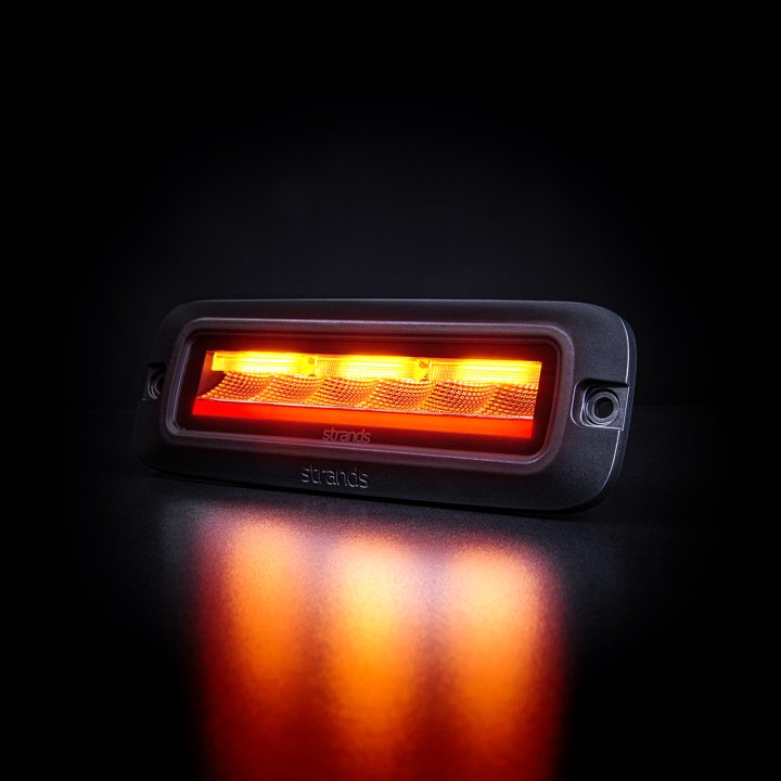 SIBERIA MULTIPLE Strands orange LED do zabudowy
