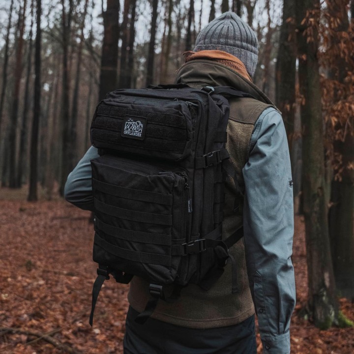 OFFLANDER PLECAK TURYSTYCZNY SURVIVAL 43L CZARNY