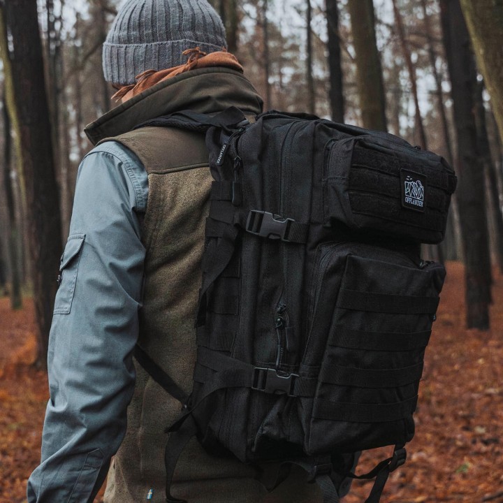 OFFLANDER PLECAK TURYSTYCZNY SURVIVAL 43L CZARNY