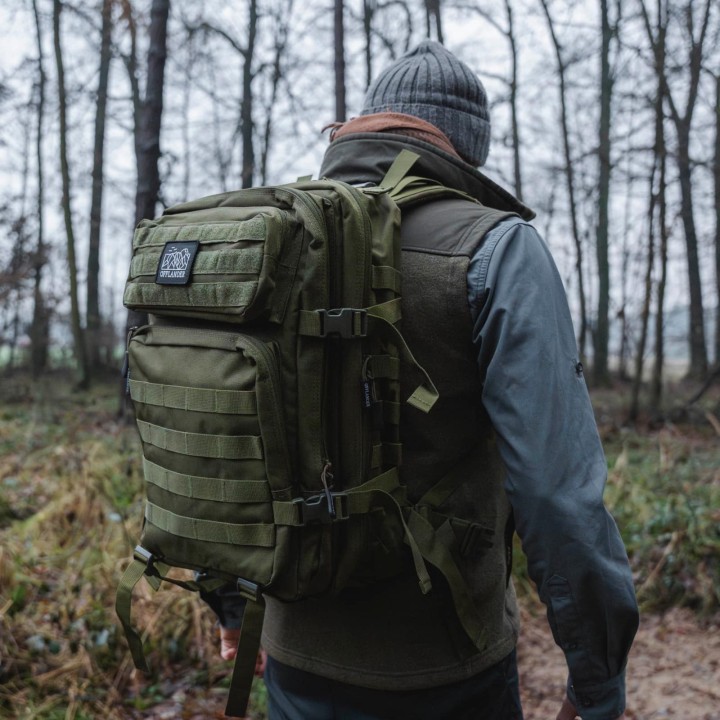 OFFLANDER PLECAK TURYSTYCZNY SURVIVAL 43L ZIELONY