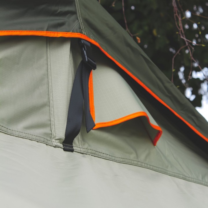 Namiot Dachowy Wild Camp Hudson 220 ZIELONY - na samochód