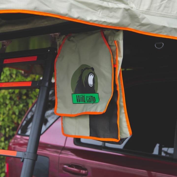 Namiot Dachowy Wild Camp Hudson 220 ZIELONY - na samochód
