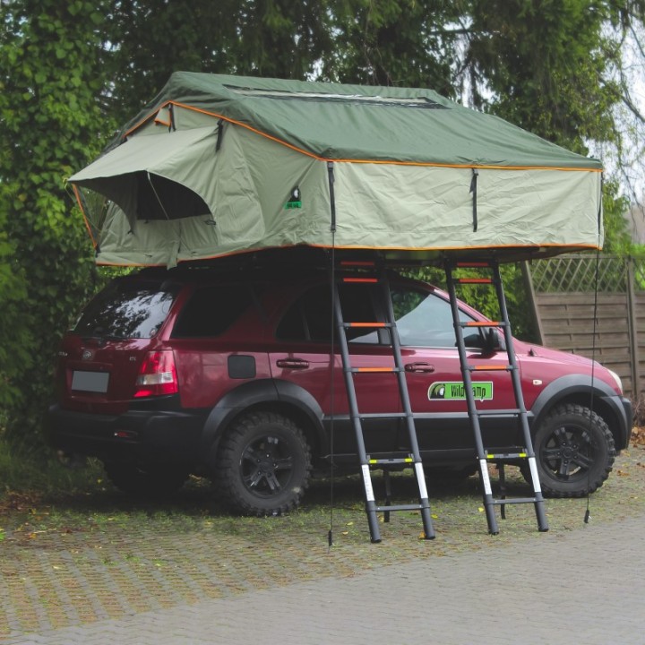 Namiot Dachowy Wild Camp Hudson 220 ZIELONY - na samochód