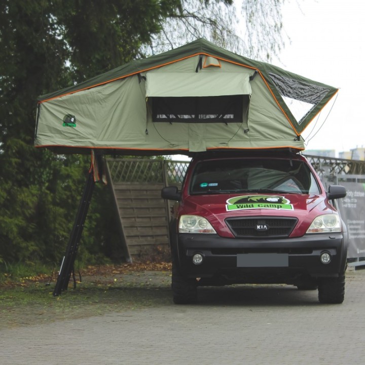 Namiot Dachowy Wild Camp Hudson 220 ZIELONY - na samochód