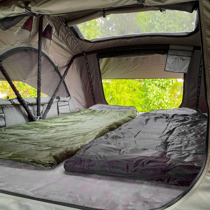 Namiot Dachowy Wild Camp Missisipi II 180 ZIELONY samochodowe