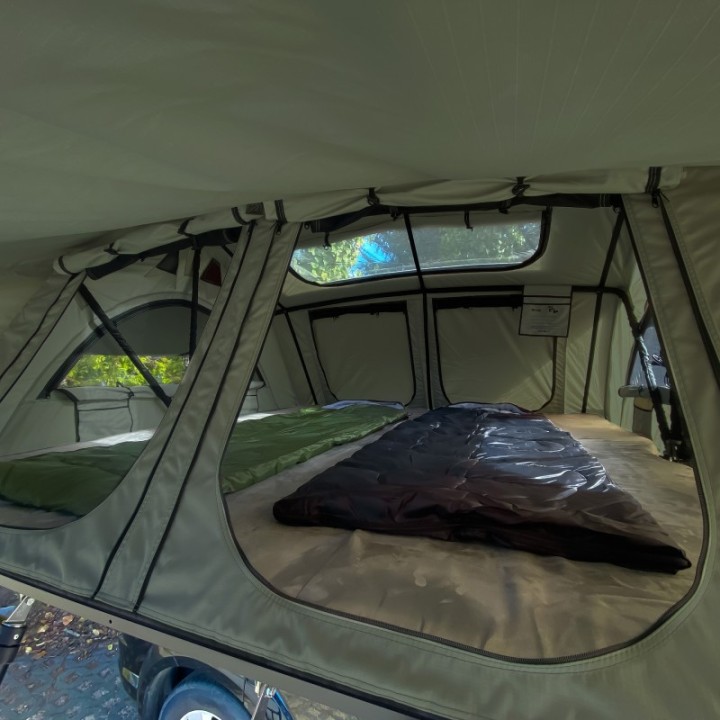 Namiot Dachowy Wild Camp Missisipi II 220 ZIELONY