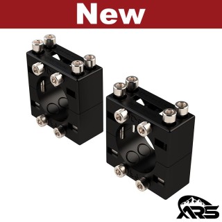 Komplet uniwersalnych mocowań na rurkę 2" 50mm Multi-mount Metalcloak