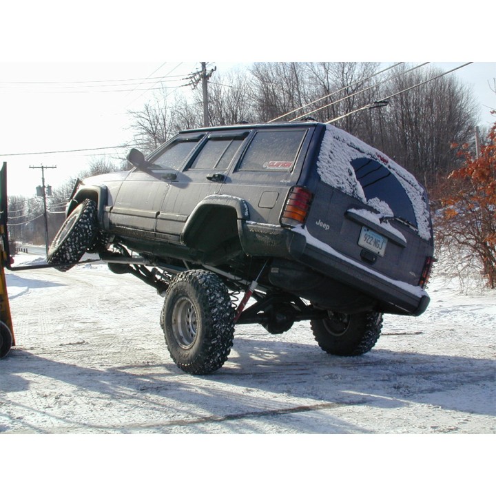 Zestaw zawieszenia Long Arm z konwersją mocowania na sprężyny Clayton Off Road Lift 6,5"