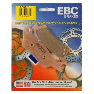 Klocki hamulcowe EBC FA617R – sinterowane, długowieczne | Szekla4x4.pl