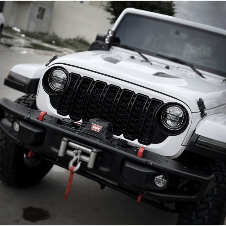 Grill Jeep Wrangler JK 2007-17 na styl JL 2024
