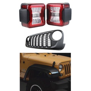 Pakiet odmładzający Jeep Wrangler JK by zrobić go na JL style