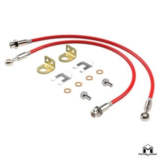 Przewody hamulcowe w oplocie tylne Jeep TJ XJ 70cm