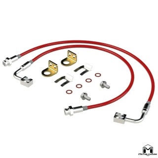 Przewody hamulcowe w oplocie tylne Jeep JT Gladiator 62cm Metalcloak
