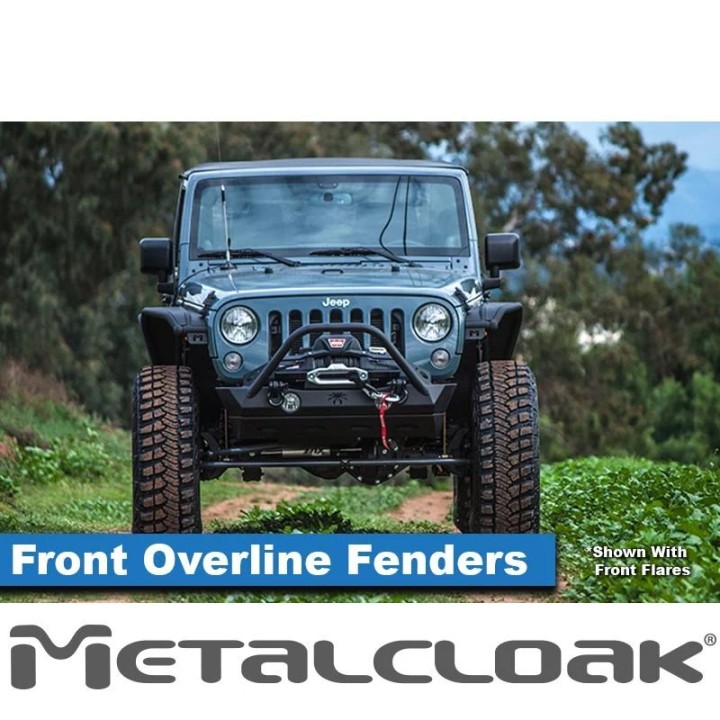 Poszerzenia Jeep Wrangler JK JKU przednie Metalcloak