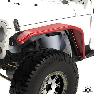 Quick-release dokładki do poszerzeń Jeep Wrangler JK JKU Metalcloak 10 calowe