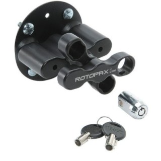 Handle with extra clamping force and Rotopax lock
