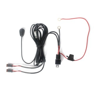 Przewód do lamp roboczych 2x2,5m 12V max120W