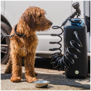 ONTAP 12V CAMPING SHOWER – BLACK