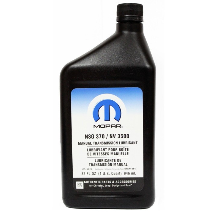 MOPAR MANUAL TRANSMISSION FLUID NV3500 / NSG370 1L MS-9224