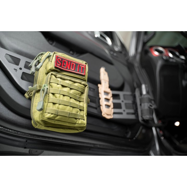 Kratki molle kieszeni przednich drzwi Jeep Wrangler JL Gladiator JT