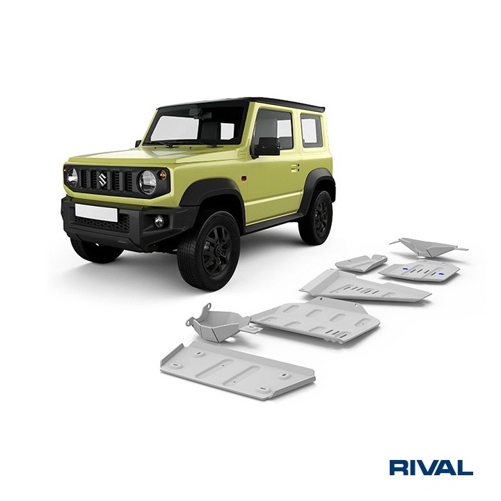 Zestaw osłon Rival Suzuki Jimny 2018- 1.5 (6 pozycji)