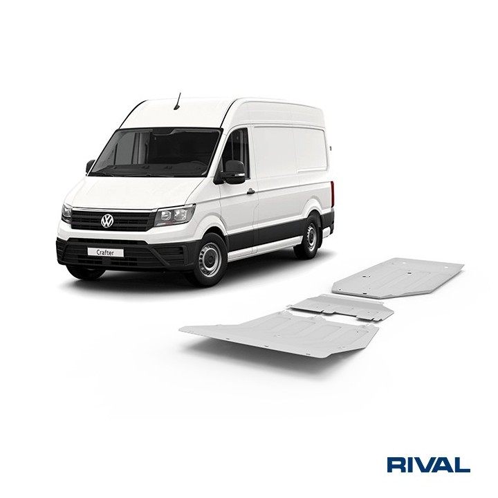 Zestaw osłon Rival Volkswagen Crafter 2016- | MAN TGE 2017 - ujęcie 2