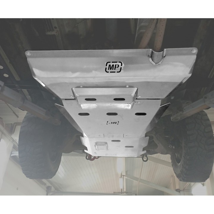 Zestaw aluminiowych osłon podwozia HD do TOYOTA TACOMA - ujęcie 3