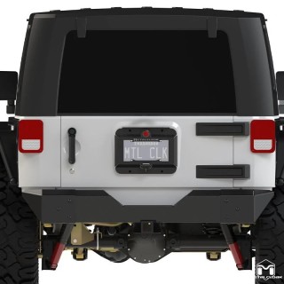 Eliminator koła zapasowego Jeep Wrangler JK | Metalcloak