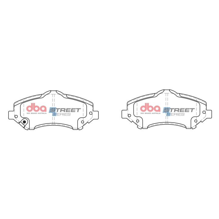 Brake Pads Street Series Ceramic | Front Axle Jeep Wrangler JK