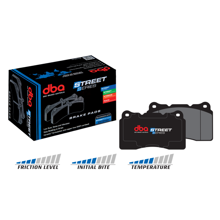 Brake Pads Street Series Ceramic | Front Axle Jeep Wrangler JK