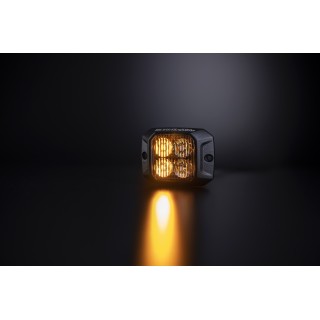 Lampa LED OŚWIETLENIOWA STRANDS 4 LED, DUO KOLOR BIAŁY  BURSZTYNOWY, 10-32V DC, IP67