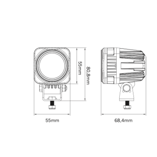 Lampa robocza LED Strands Work Light 12W DT IP68