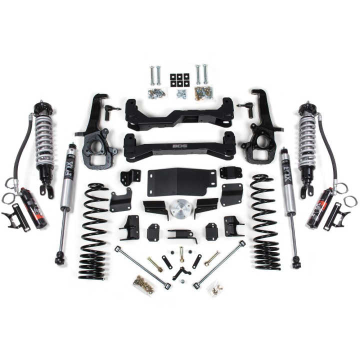 Zestaw zawieszenia BDS z amortyzatorami FOX 2.5 Performance Elite + 2.0 Performance Lift 4" 4WD Standardowa Piasta