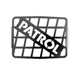 Metalowa kratka snorkla z logiem Patrol nr.1