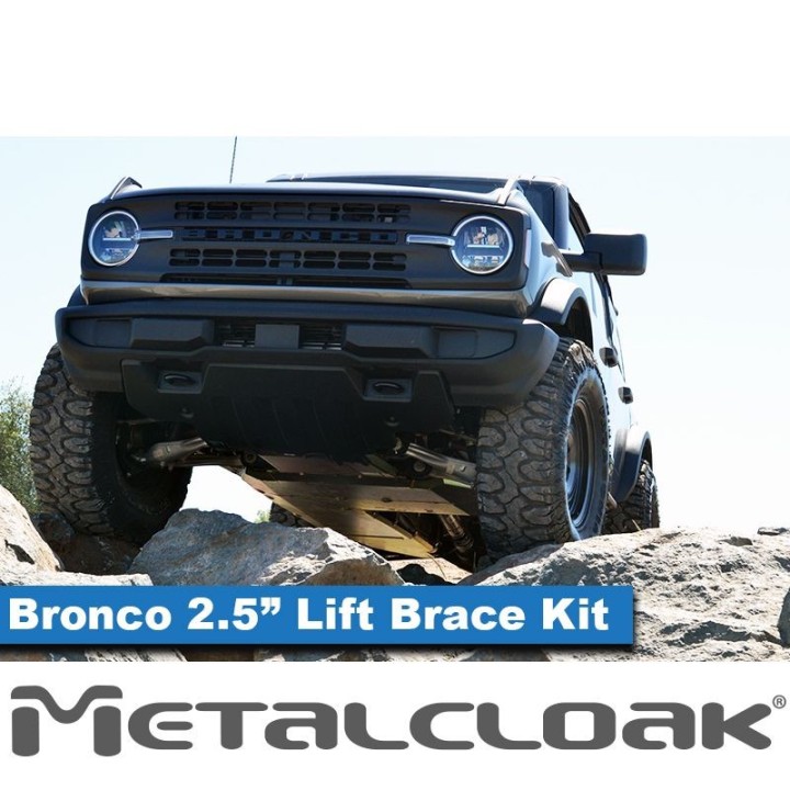 Lift Kit Ford Bronco 6G 2.5" Metalcloak Podkładki - ujęcie 8