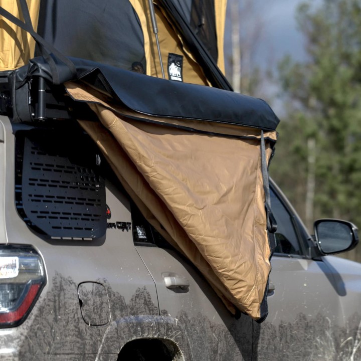 OFFLANDER SELF-SUPPORTING AWNING BATWING 270 L SAND RIGHT 2.5 M