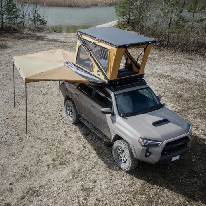 OFFLANDER SELF-SUPPORTING AWNING BATWING 270 L SAND RIGHT 2.5 M