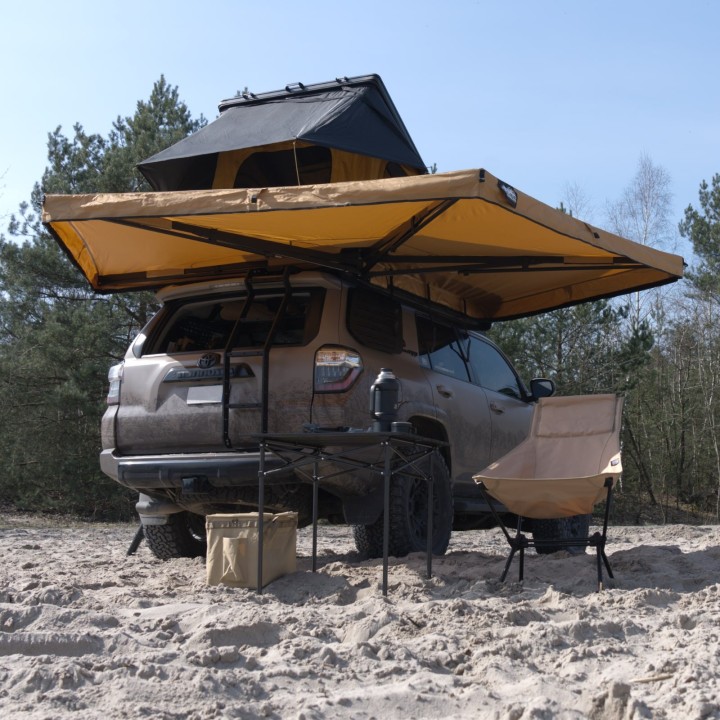 OFFLANDER SELF-SUPPORTING AWNING BATWING 270 L SAND RIGHT 2.5 M