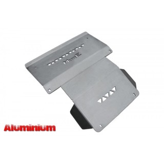Aluminiowa przednia osłona podwozia, silnika - Mitsubishi Pajero Sport 1