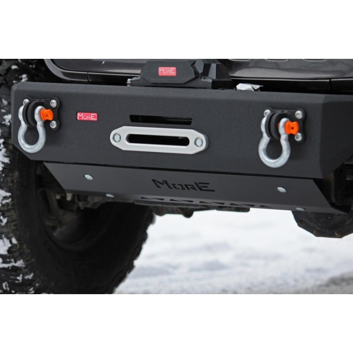 Aluminiowa osłona podwozia, chłodnicy i drążków - Jeep Wrangler JL / Gladiator JT